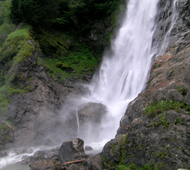 Wanderung zum Wasserfall Longfall